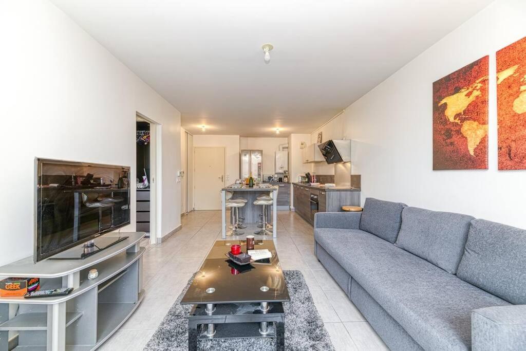Bel Appartement-Garage Prive-Balcon-Wifi Fibre Rhut Ngoại thất bức ảnh