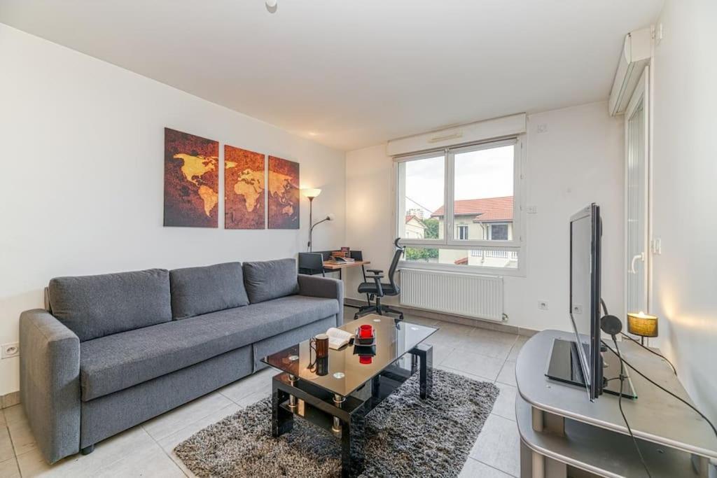 Bel Appartement-Garage Prive-Balcon-Wifi Fibre Rhut Ngoại thất bức ảnh